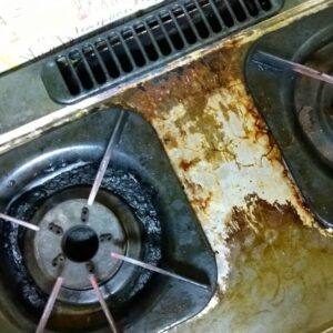 焦げ付きが落ちない